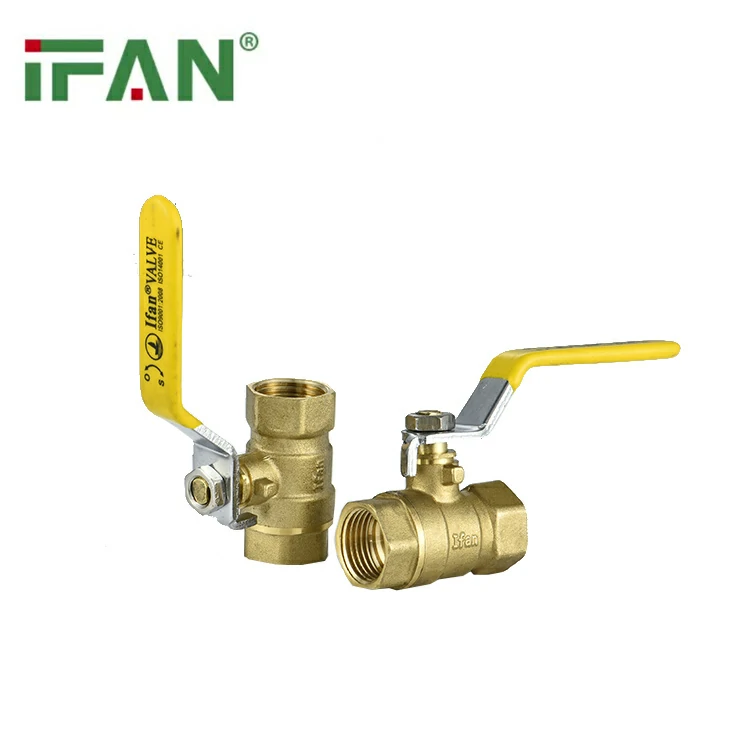 IFAN Long Handle Brass Gas Valves