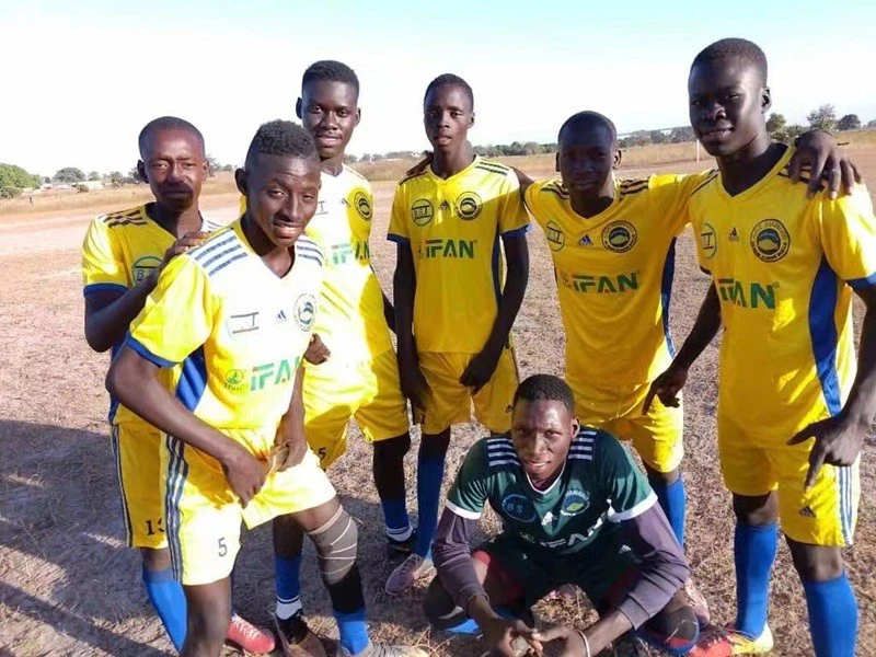 gambia football match gambia football match