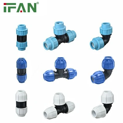 PE PP Compression Fitting PE PP Compression Fitting